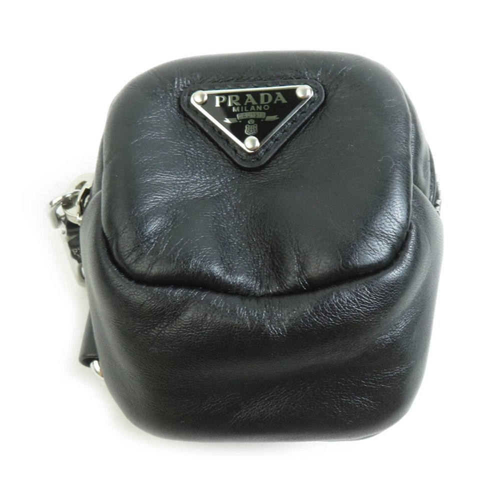 Prada Black Leather Mini Bag